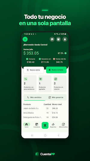 Cuentapp : Inventario y Ventas Screenshot 0