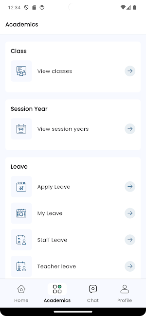 EduFlow Staff Screenshot 1