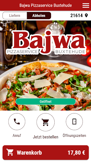 Bajwa Pizzaservice Buxtehude Screenshot 0
