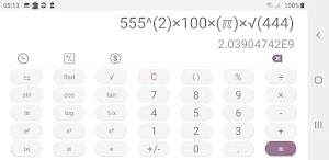 Calculator Screenshot 1