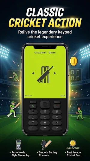 OG Cricket Game -Retro 2D Game Screenshot 1