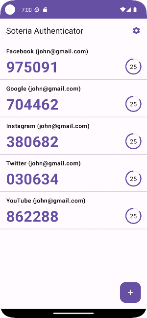 Soteria Authenticator - 2FA Screenshot 0