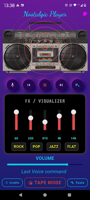 Nostalgic Player - Retro MP3 Screenshot 1