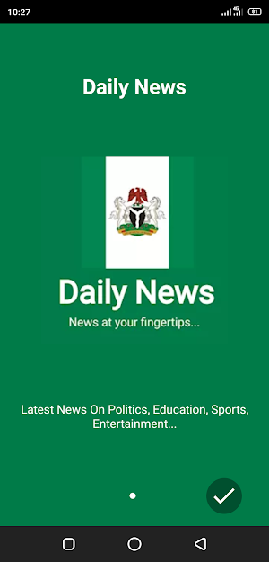Daily News - Nigeria Latest News Screenshot 0