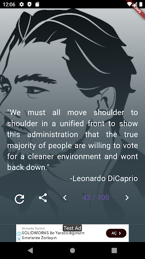 Leonardo DiCaprio Quotes Screenshot 2