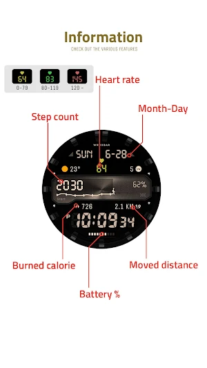 JW216 PRO jwstudio watchface Screenshot 1