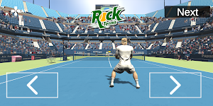 3D Rock Tennis World Go Champs Screenshot 0