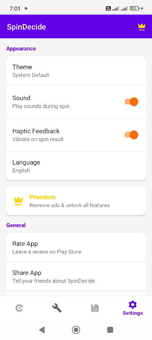 SpinDecide: Spin the Wheel Screenshot 3
