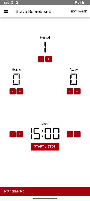 Bravo Scoreboard Screenshot 1