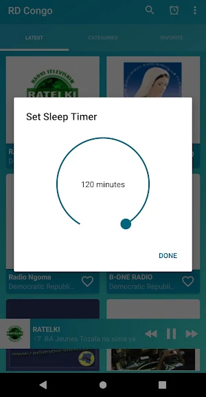 RD Congo radios online Screenshot 1
