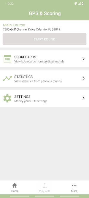Lake Region Golf Club Screenshot 1