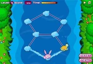Solve Puzzle Rabbit Turtle Screenshot 3