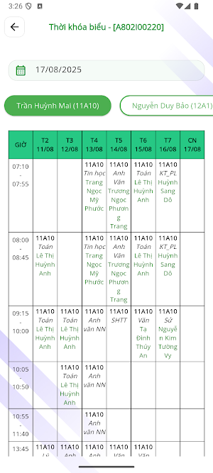 TMS-STUDENT Screenshot 1
