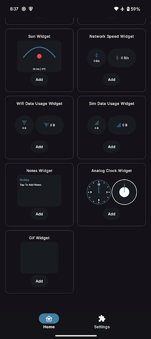 Widgets Pro Screenshot 1
