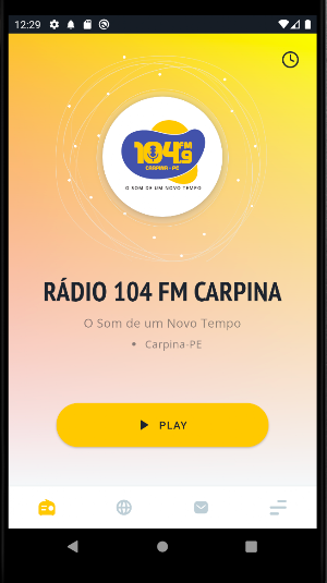 RÁDIO 104 FM CARPINA Screenshot 0