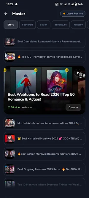 Manhwa Verse: Webtoon & Comics Screenshot 3