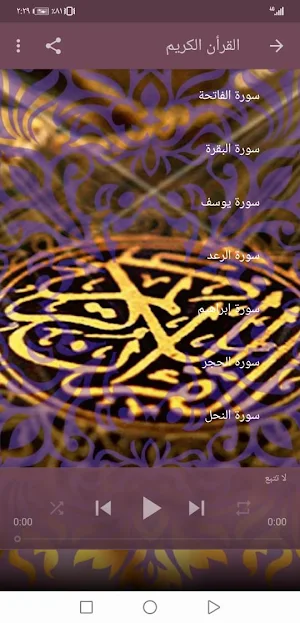 هزاع البلوشي  بدون نت القران ج1 بجودة عاليةlجنة Screenshot 2