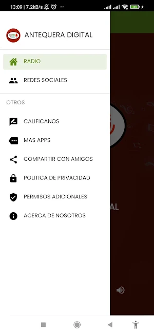 Antequera Digital Radio Screenshot 1
