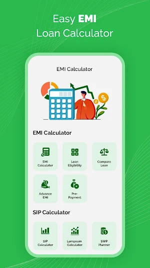 Easy EMI Loan Calculator Screenshot 0