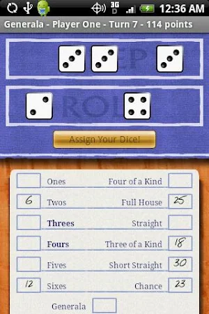 Generala Screenshot 0