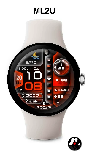 ML2U 266 Watch Face Screenshot 3