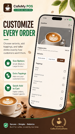 Cafe POS - Cashier & Till App Screenshot 3