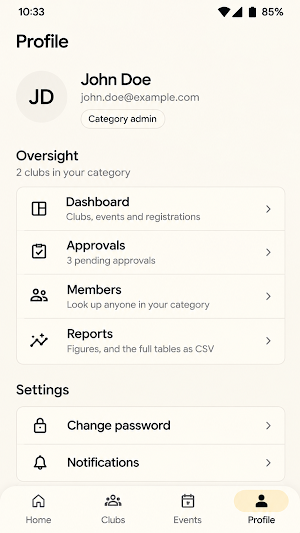 Clubhouse Screenshot 3