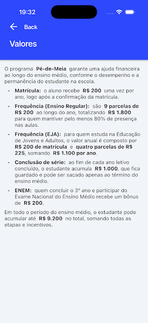 Pé de Meia como consultar Guia Screenshot 2