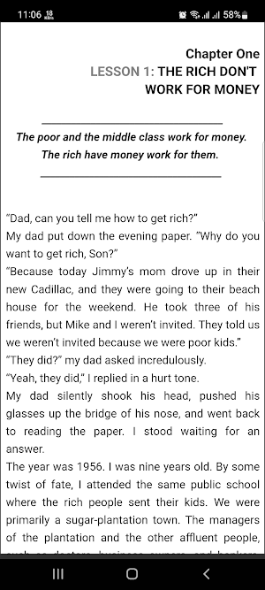 Rich dad poor dad Screenshot 2