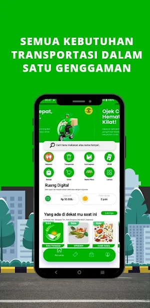 SPONBA - Ojek & Delivery Screenshot 0