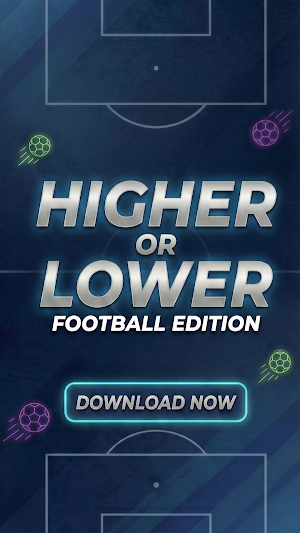 Higher Lower: Football Edition Screenshot 3