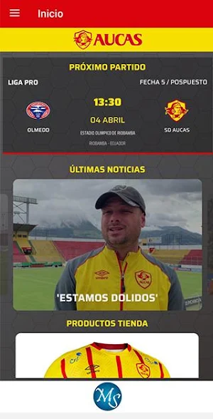 S.D. Aucas Screenshot 1