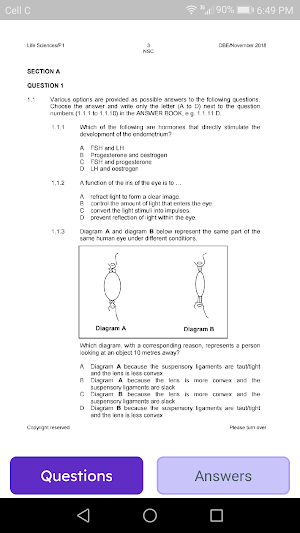 Grade 12 Life Sciences Screenshot 2