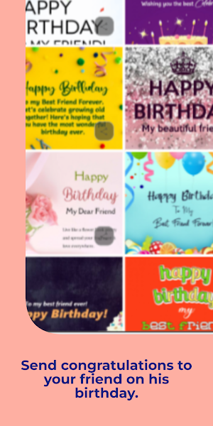 Amazing Birthday Card Screenshot 1