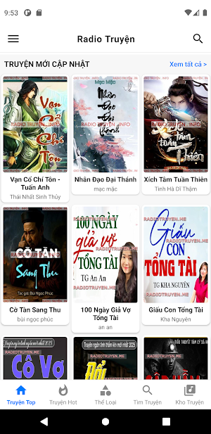 Radio Truyện Screenshot 0