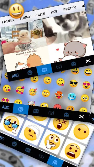 Flying Dollars Keyboard Background Screenshot 3