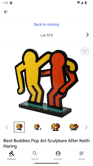 Hill Live Auctions Screenshot 2