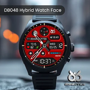 DB048 Hybrid Watch Face Screenshot 0