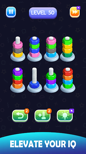 Nuts & Bolts Puzzle Screw Sort Screenshot 3