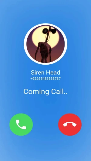 Siren fake call video head Screenshot 3
