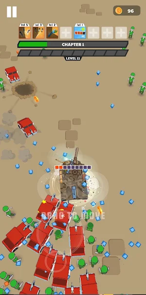 Tank Survival: Blitz War Screenshot 0