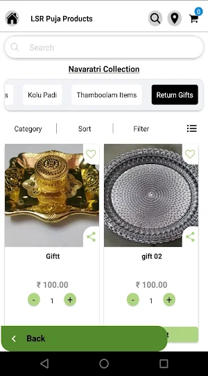 LSR Puja Products Screenshot 1