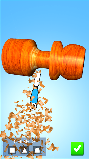 Wood Cutting - Wood Simulator Game Screenshot 0