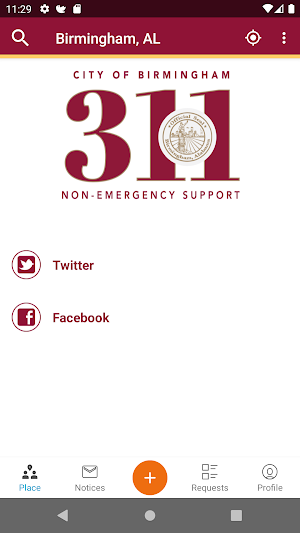MY BHAM 311 Screenshot 0