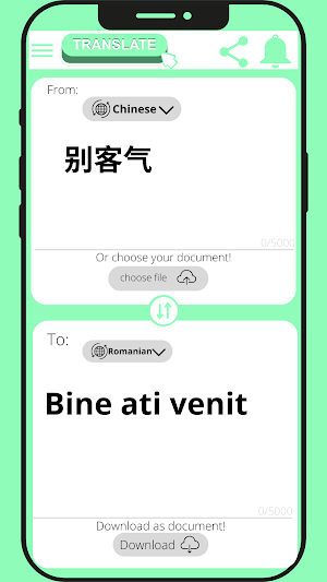Romanian-Chinese Translator Screenshot 2