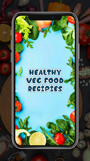 Healthy Veg Food Recipes Screenshot 0