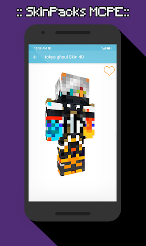 SkinPacks Tokyoghoul for Minecraft Screenshot 2
