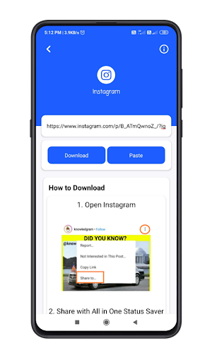 All in One Status Saver - Social Media Manager Screenshot 2