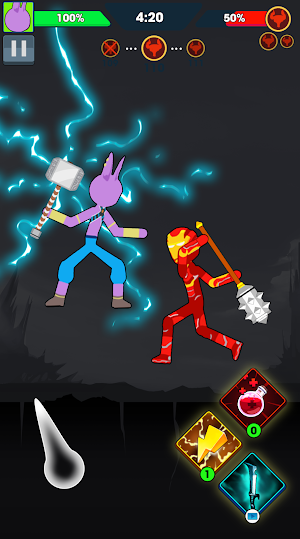 Stickman Ragdoll: Join the Super Hero Battle Screenshot 0