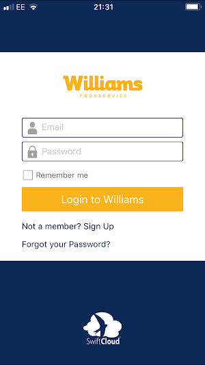 Williams Foodservice Screenshot 0